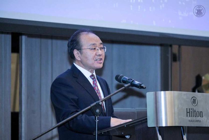中国驻马来西亚大使欧阳玉靖出席第38届亚太圆桌会议