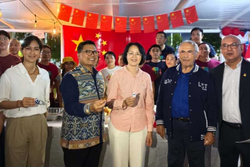 东帝汶政府在总统府举办国际马拉松博览会 中国驻东帝汶使馆参加