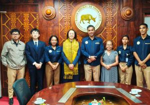 中国驻东帝汶大使王文丽会见东帝汶央行行长洛佩斯