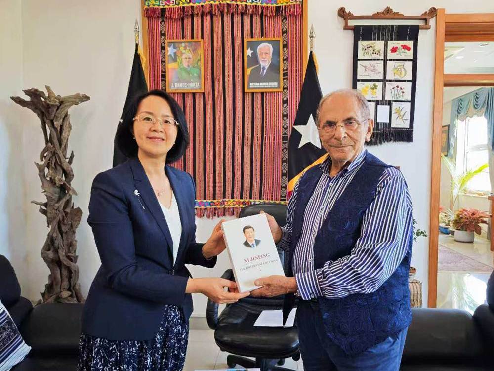 中国国家主席习近平向东帝汶总统奥尔塔致生日贺信