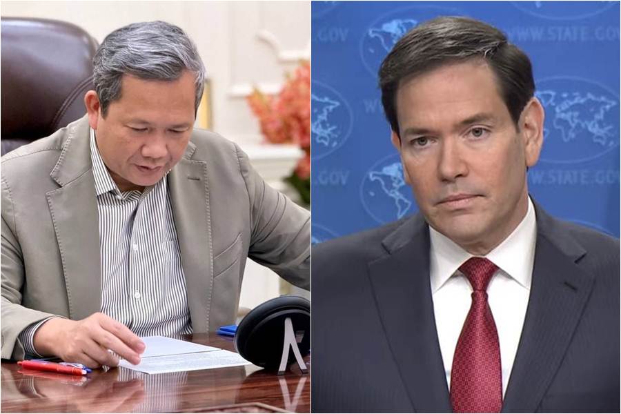 美国务卿鲁比奥与柬埔寨首相洪玛奈通电话：美方愿促成柬泰对话 力促双方尽快停火