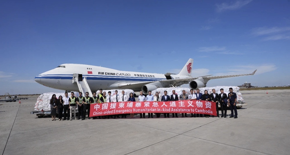 中国援助柬埔寨价值2000万元紧急人道主义物资  帮助柬泰边境冲突难民