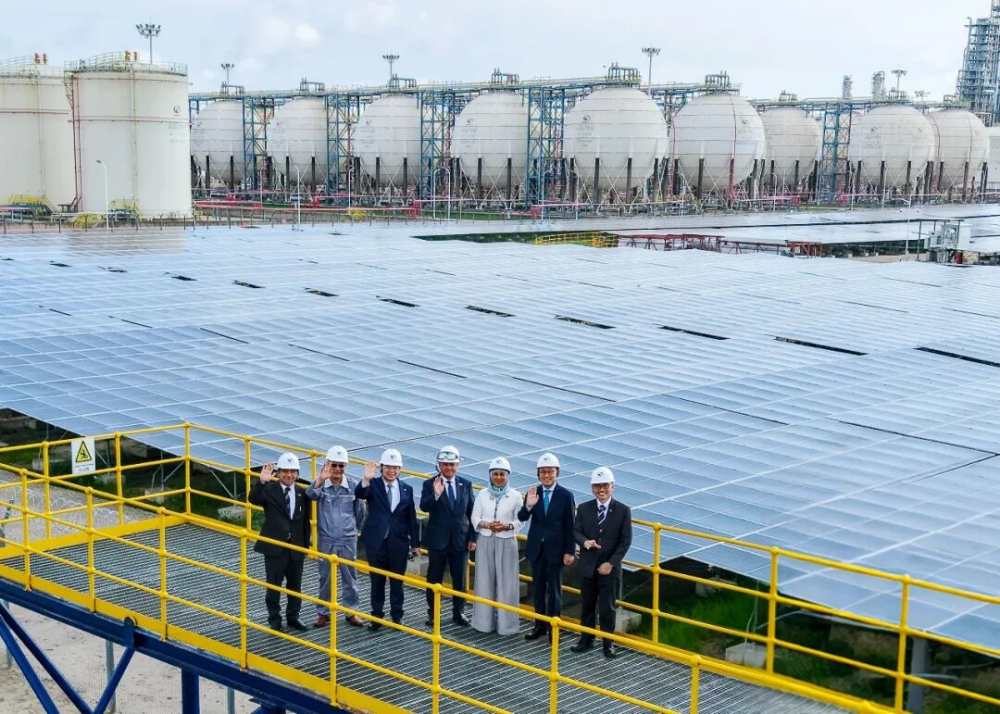 文莱恒逸光伏项目一期启用 系文莱已建成规模最大的太阳能发电项目