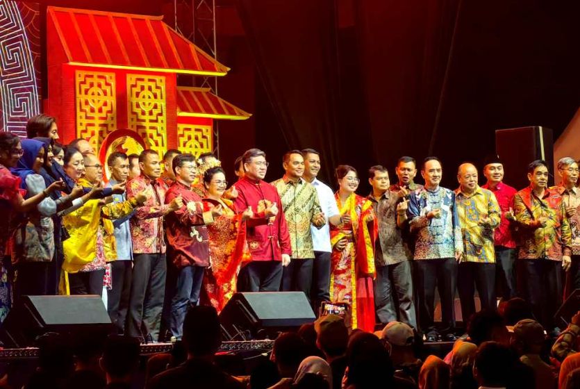 印尼三宝垄市三宝庙举行2026春节庆祝活