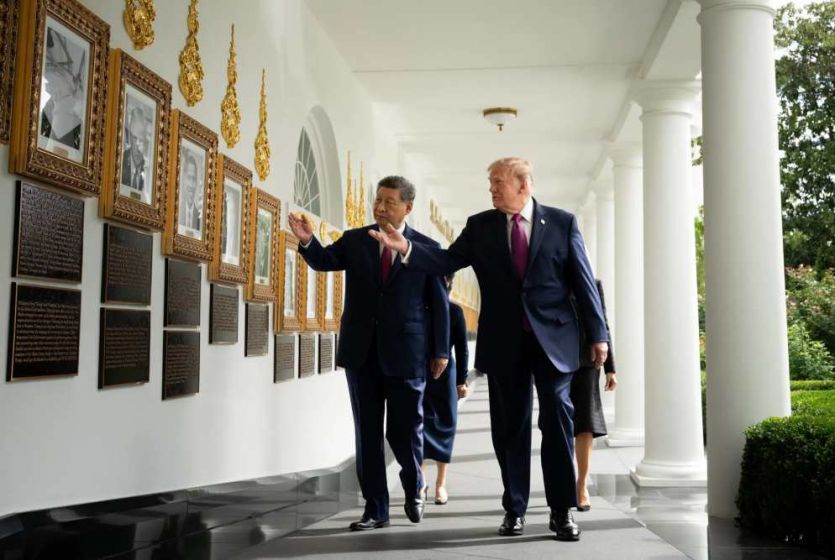 中国国家主席习近平对美国进行国事访问 两国元首达成八点成果共识