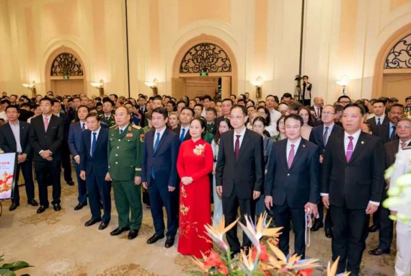 中国驻越南大使馆举行中华人民共和国国庆77周年招待会