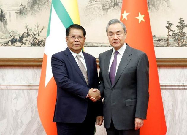 中国外长会见缅甸副总理兼外长 就稳定缅北形势交换意见