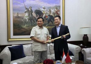 中国驻印尼大使陆慷将离任 拜会辞行印尼当选总统普拉博沃 