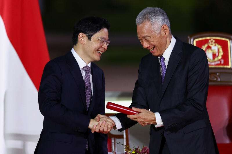 黄循财接棒李显龙  宣誓就任新加坡总理