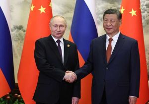 中国国家主席习近平同俄罗斯总统普京会谈