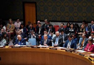 中国外长王毅出席联合国安理会中东问题高级别会议