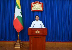 缅甸军政府领导人敏昂莱自政变后首次访华 出席大湄公河次区域经济合作领导人会议