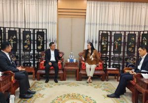 中国&mdash;东盟中心秘书长史忠俊会见中国驻缅甸大使马珈