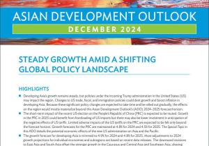 亚行报告：美国政策变化可能影响亚太地区增长