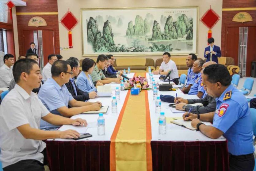 第二届保障在东帝汶中资企业和华侨合法权益三方联席会议举行