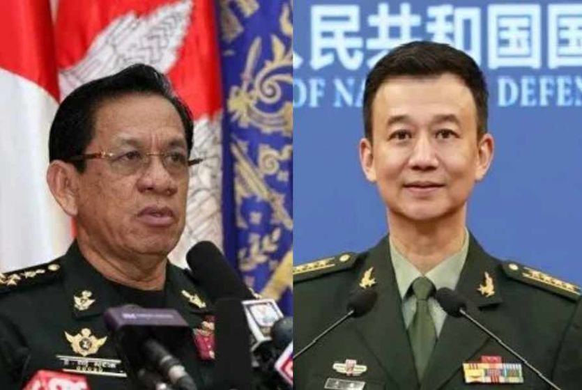 柬埔寨国防部发言人：柬中两国确实是铁杆朋友和同甘共苦的钢铁兄弟