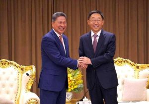 柬埔寨副首相孙占托会见中共河南省委书记 希望与河南深化互联互通合作