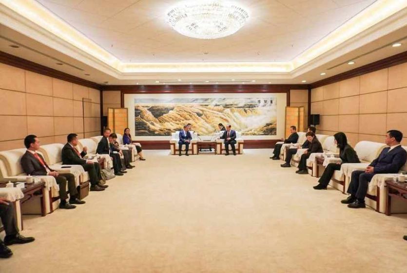 柬埔寨副首相孙占托访问中国河南 会见郑州市委书记