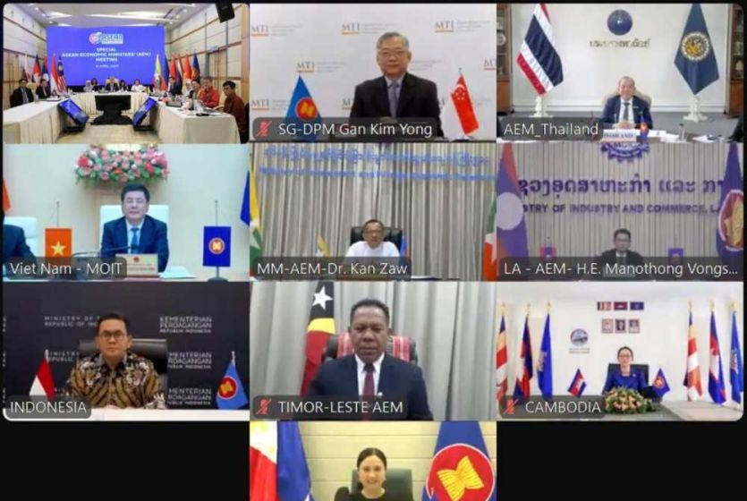 东盟经济部长特别会议发表联合声明 指美国关税政策扰乱区域和全球贸易