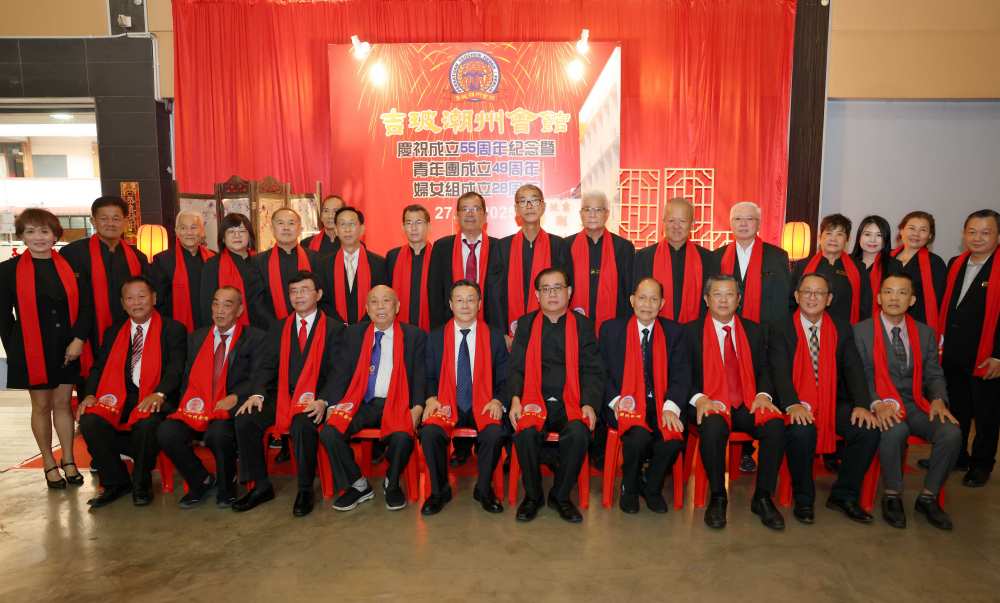 马来西亚吉玻潮州会馆举行成立55周年庆典