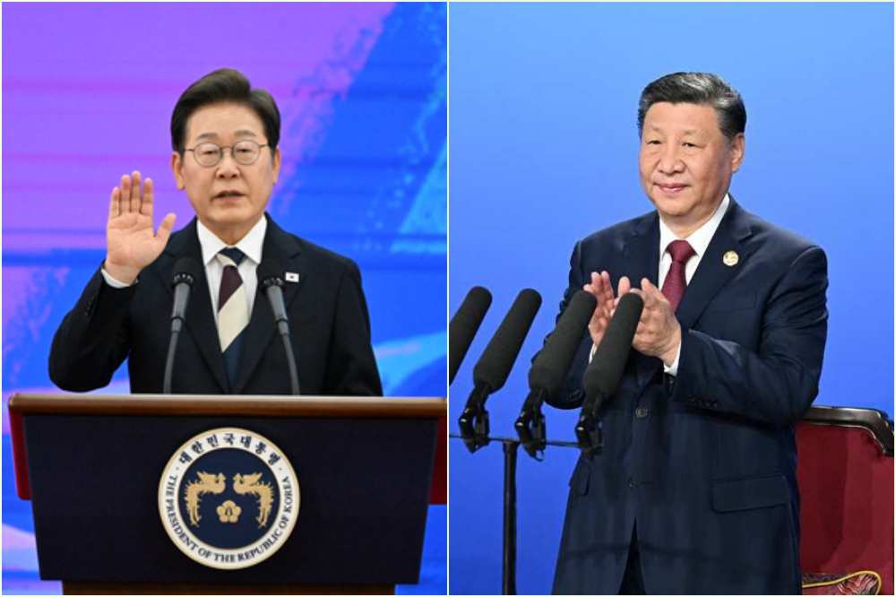 中国国家主席习近平向韩国当选总统李在明致贺电