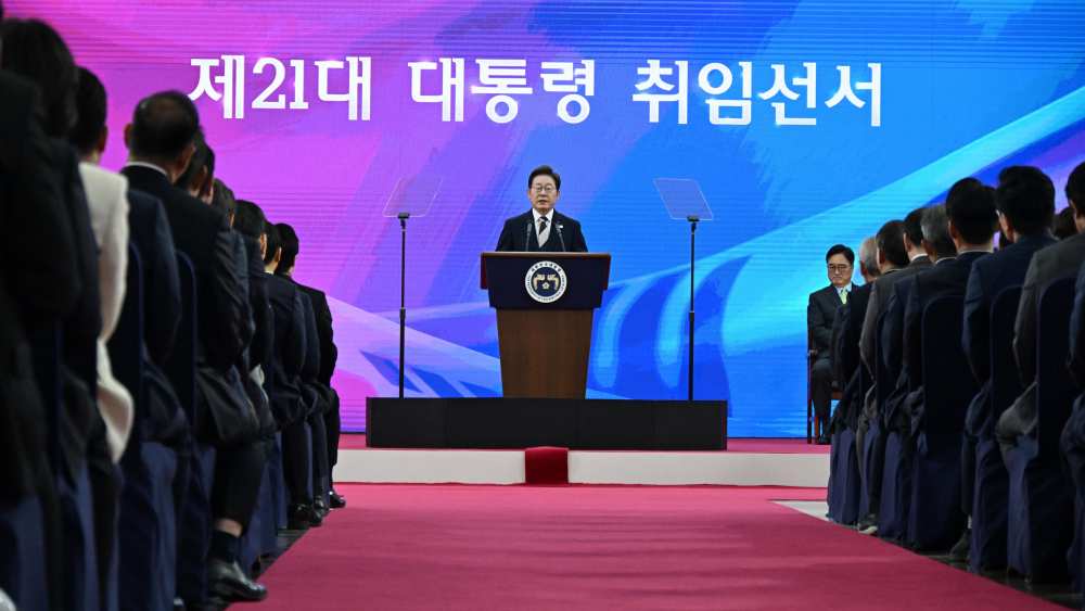 李在明当选韩国第21届总统 誓言成为包容、服务于全体国民的“全民总统”