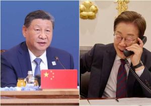 中国国家主席习近平同韩国新任总统李在明通电话 