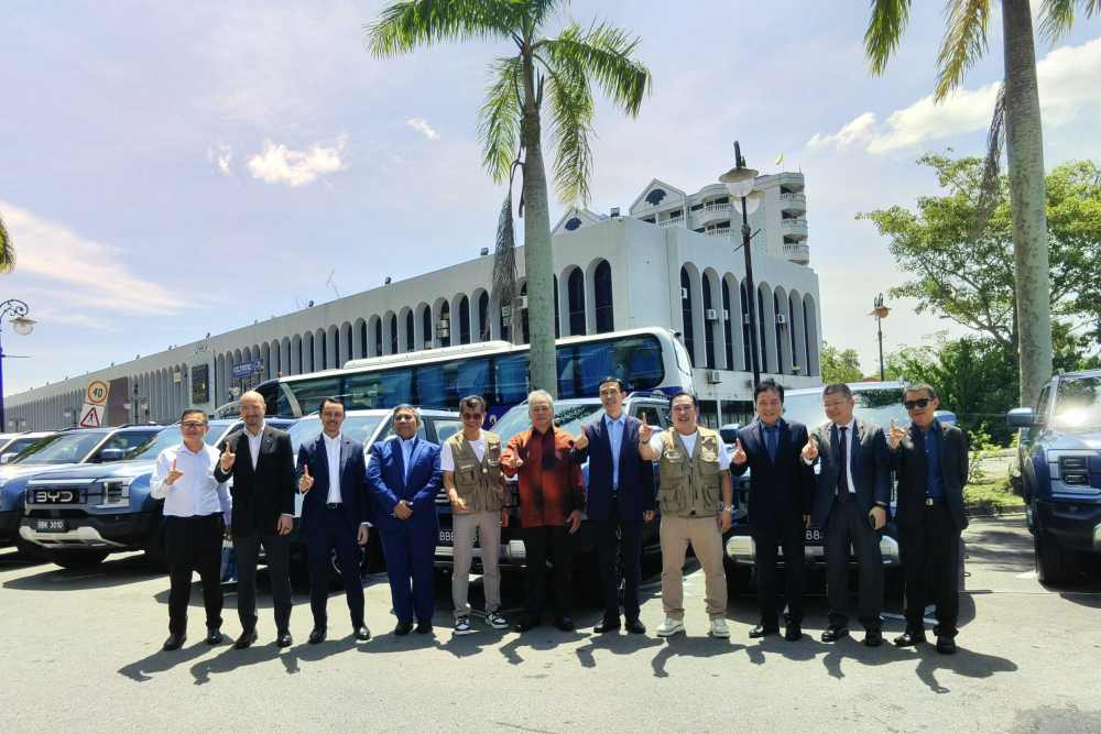 比亚迪文莱独家经销商举办鲨鱼6新车发布式 当天确认订单50余辆