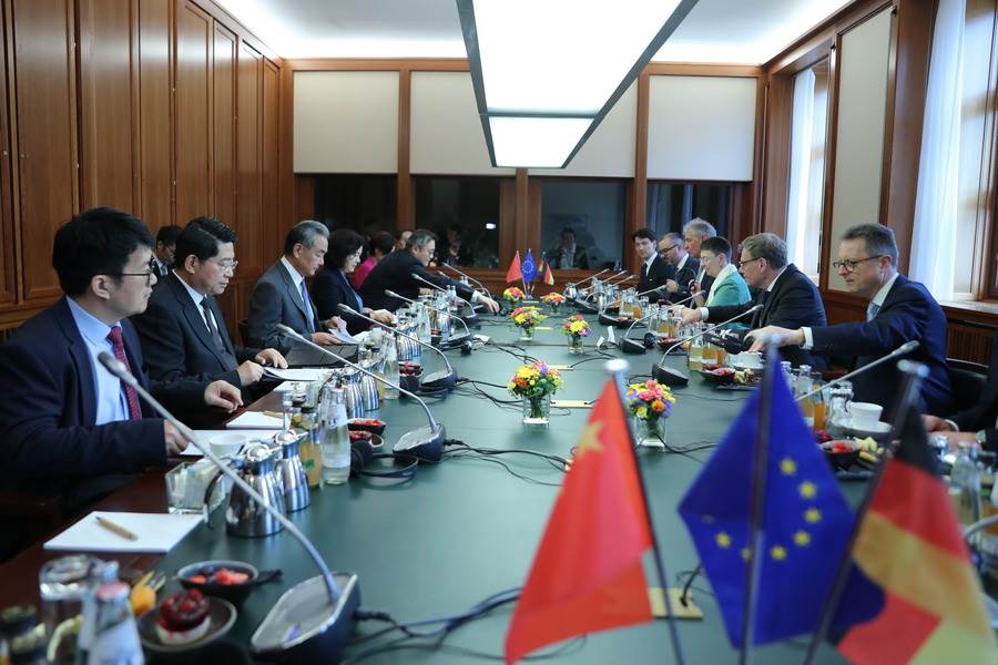 第八轮中德外交与安全战略对话在德国柏林举行