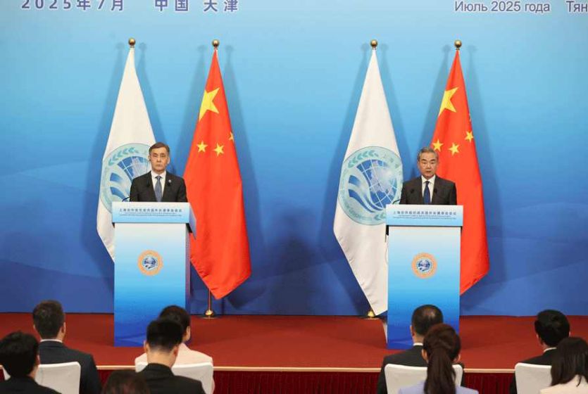 中国外长王毅：上合组织天津峰会将于8月31日至9月1日举办