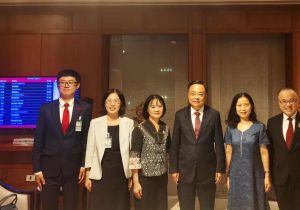 新任中国驻泰国大使张建卫抵泰履新