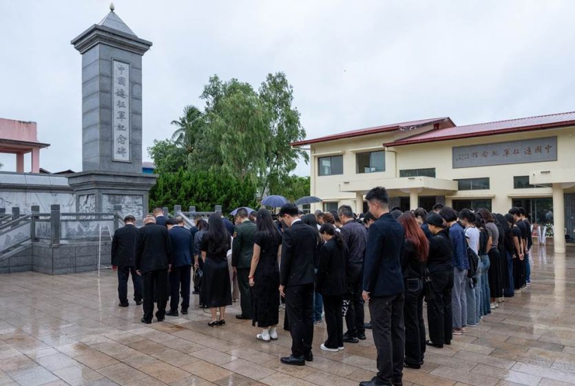 中国驻缅甸大使馆举行中国远征军阵亡将士祭扫活动