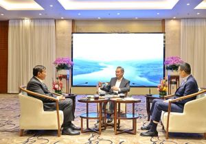 中国外长王毅归纳中柬泰三方外长五点共识