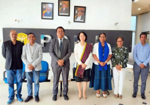 中国驻东帝汶大使王文丽会见东帝汶人权与司法监察专员维尔吉利奥