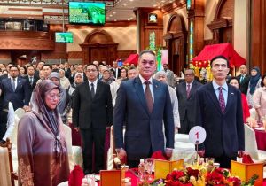 中国驻文莱大使馆举行招待会庆祝中华人民共和国成立76周年