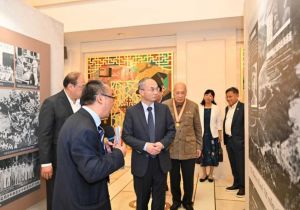 &ldquo;丹心壮山河&rdquo;南侨机工历史图片展在中国驻新加坡大使馆举行