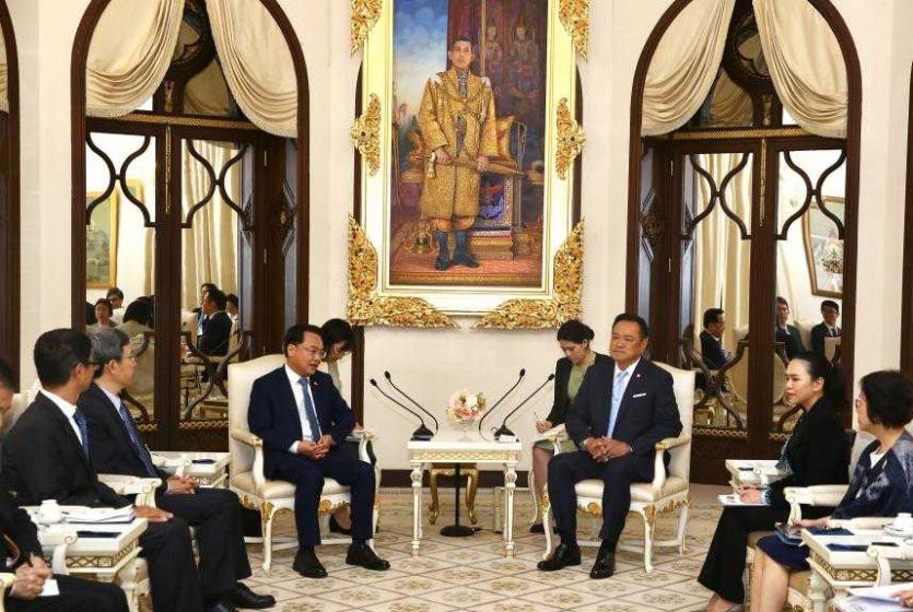 泰国华裔新总理阿努廷会见中国大使：将带领新政府加强同中方全方位合作