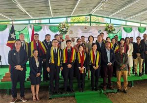 东帝汶卫生部为中国援东医疗队举办迎送仪式