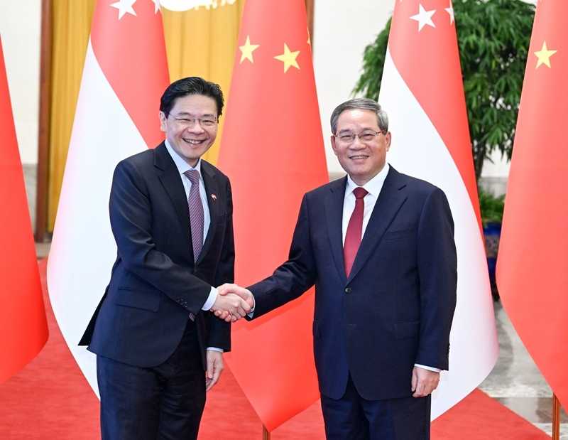 中国总理李强将访问新加坡  加强发展战略对接，维护多边主义和自由贸易