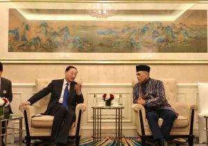 中国外交部副部长孙卫东出席印度尼西亚国庆招待会 并会见印尼驻华大使周浩黎