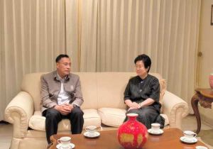 中国驻孔敬总领事刘红梅会见泰国孔敬府尹查林
