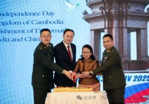 柬埔寨王国独立日72周年国庆招待会在中国北京举行