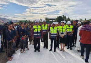 东帝汶国民警察总部大楼奠基 由中企建设 东帝汶总理和中国大使出席仪式