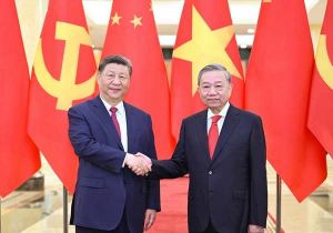 中共中央总书记习近平致电祝贺苏林当选越共中央总书记