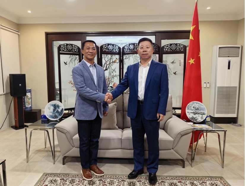 新任中国驻菲律宾大使井泉会见菲律宾国家警察总监 双方同意共同打击跨国犯罪