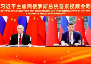 中国国家主席习近平同俄罗斯总统普京举行视频会晤 携手维护全球战略稳定