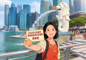 中国驻新加坡使馆提醒2026马年春节赴新中国游客注意旅行安全