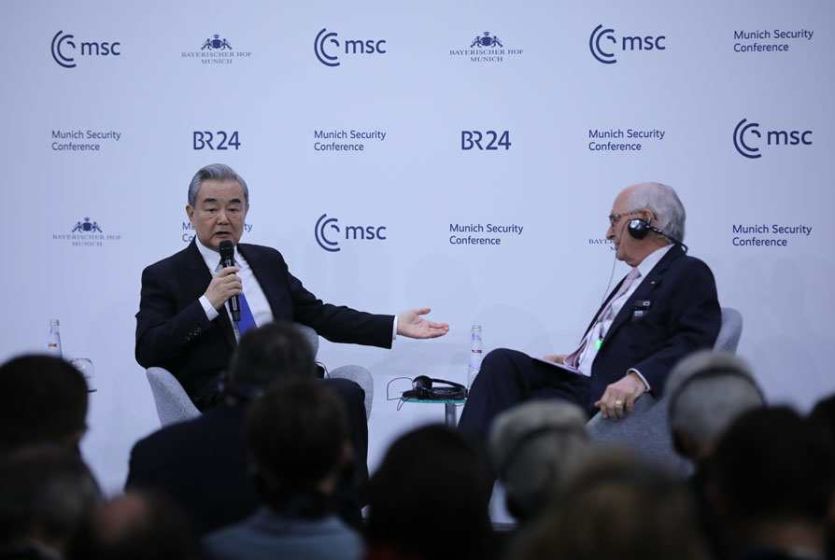 中国外长王毅在慕尼黑安全会议对日本发出警示：如果要走回头路，那是自取灭亡