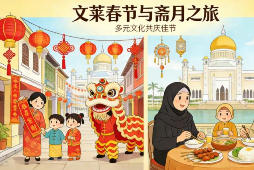 中国驻文莱使馆发布2026年春节和斋月领事提醒