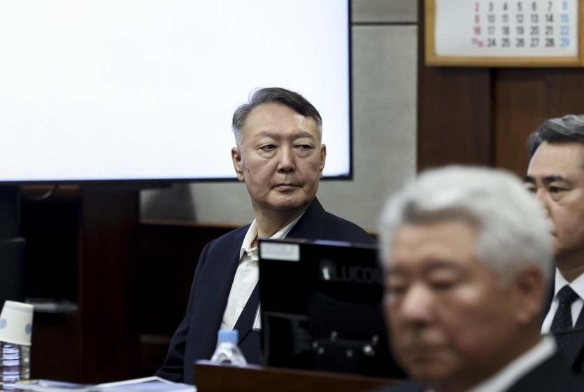 韩国总前统尹锡悦涉嫌带头发动内乱案一审被判无期徒刑